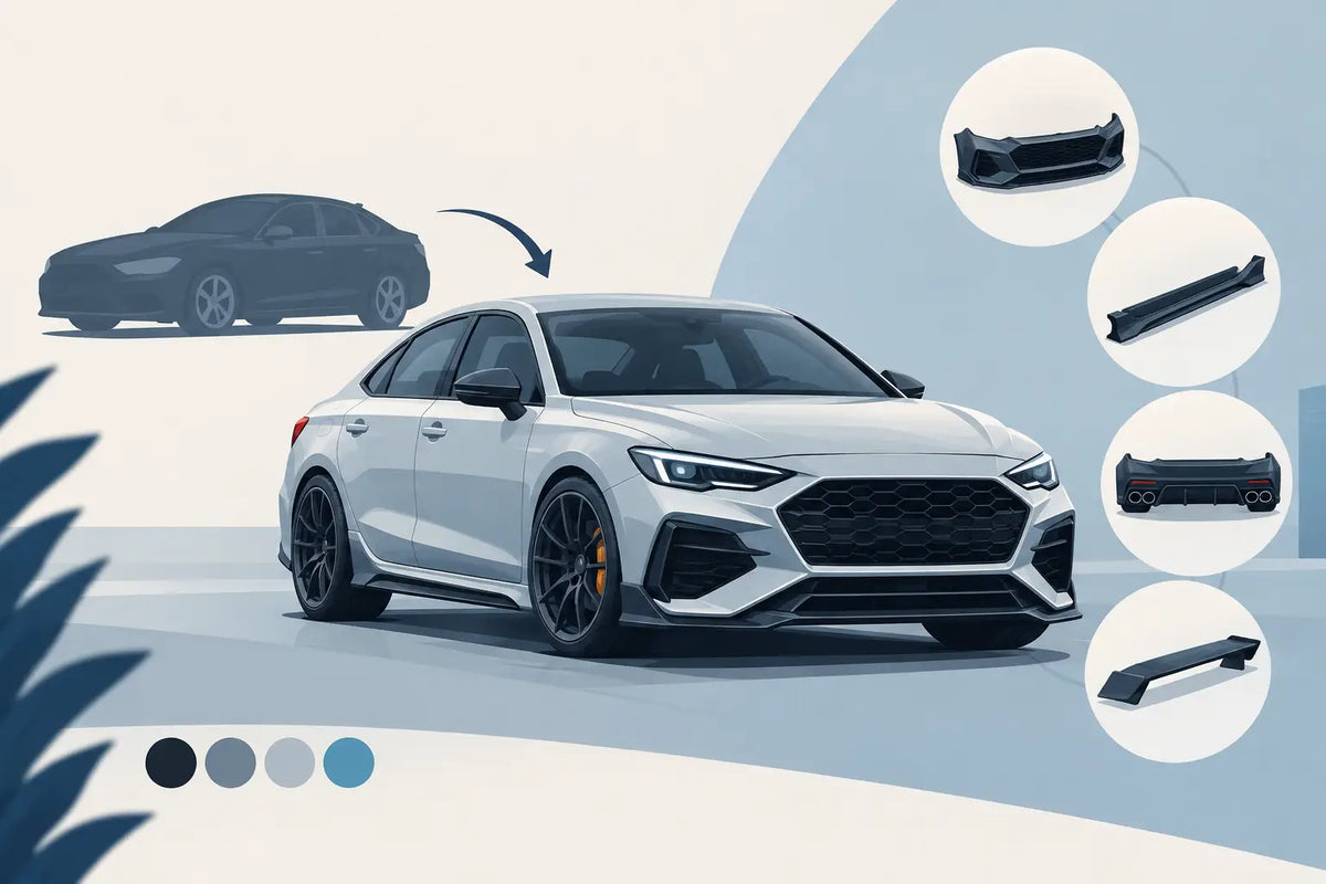 Bodykits auto kiezen: zo klopt jouw complete look