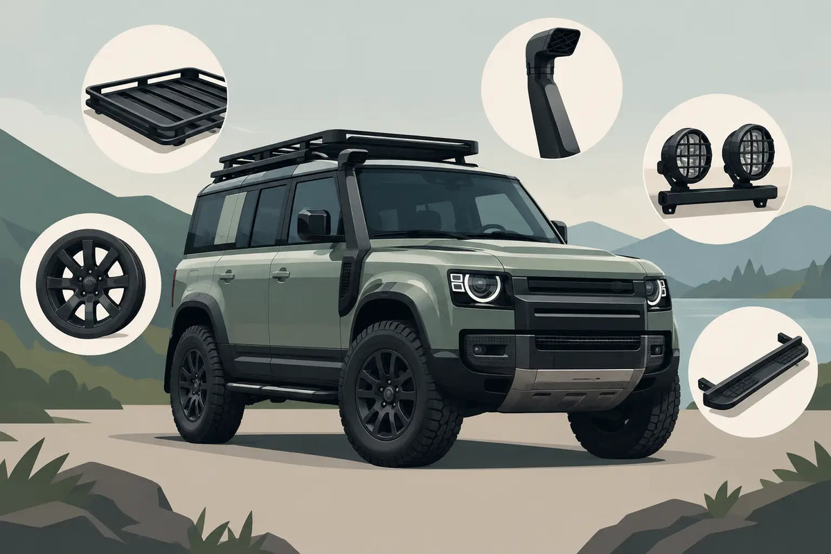 Defender styling accessoires voor meer karakter