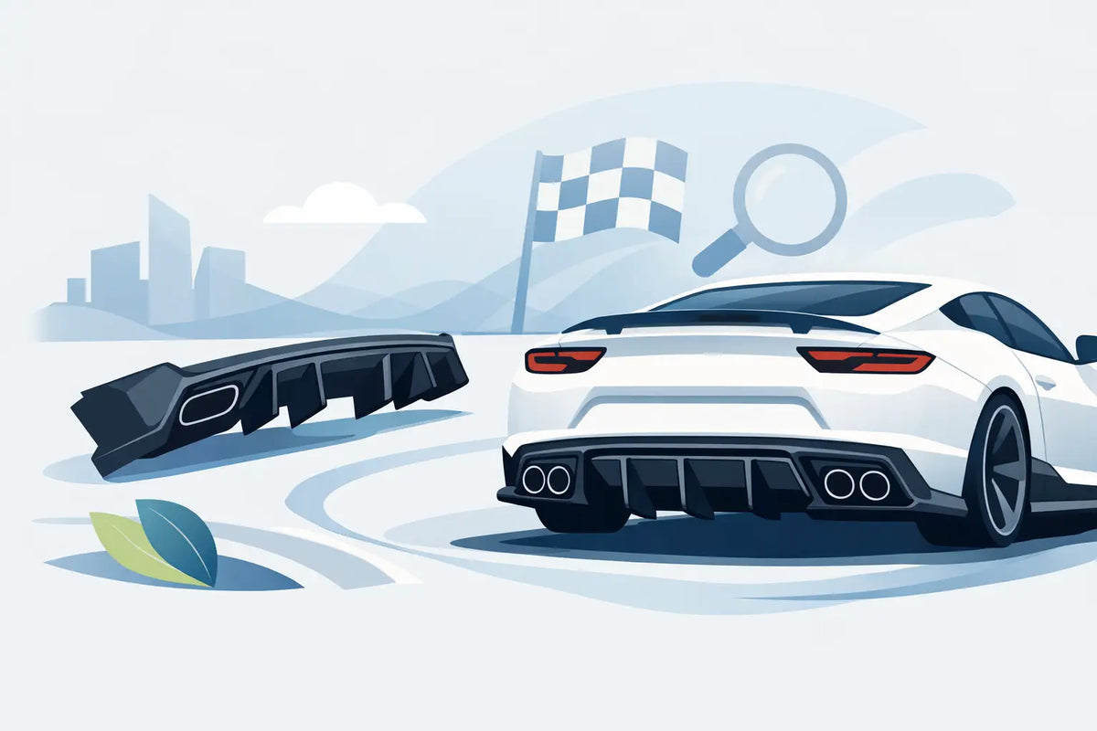 Achterdiffuser sportauto kopen? Kies gericht