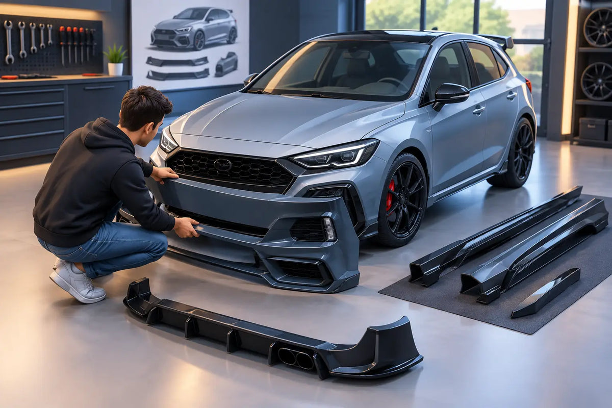Bodykit pasvorm beoordelen bij jouw auto