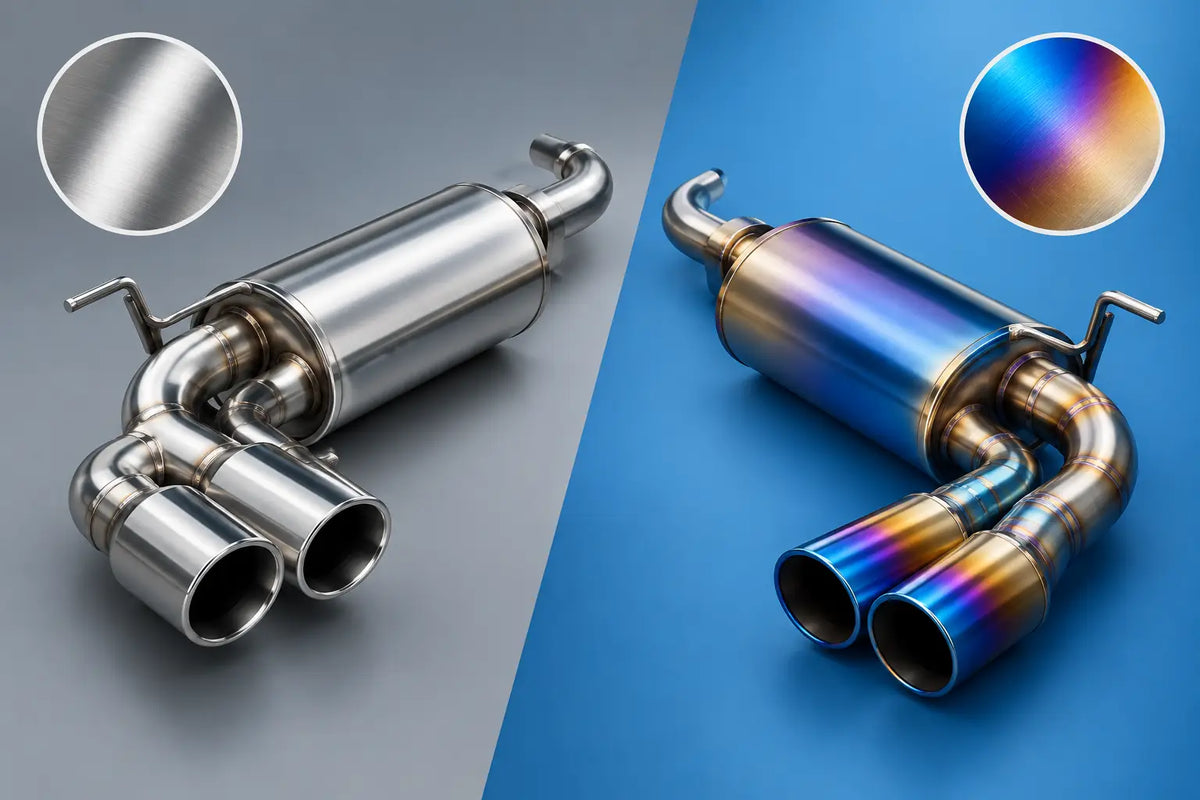 RVS versus titanium uitlaat wat past bij jou?