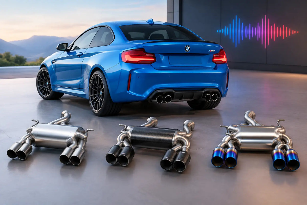BMW M2 uitlaat kiezen voor de juiste sound
