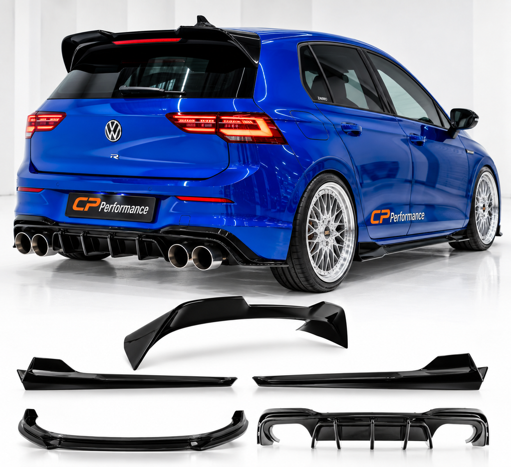 Golf 8/8.5/R Zaero Bodykit Diffuser Frontlip Sideskirts