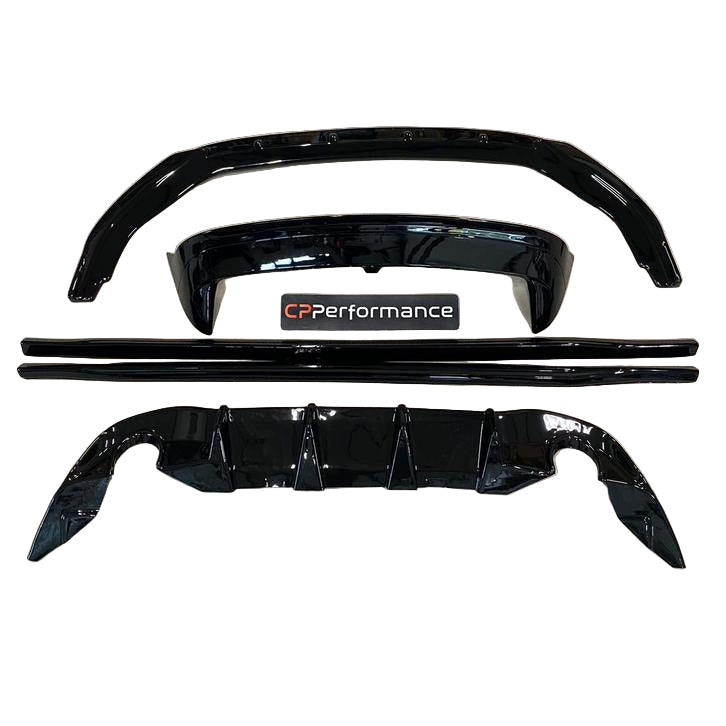 Golf 8 gti gte gtd diffuser sideskirts frontlip dakspoiiler