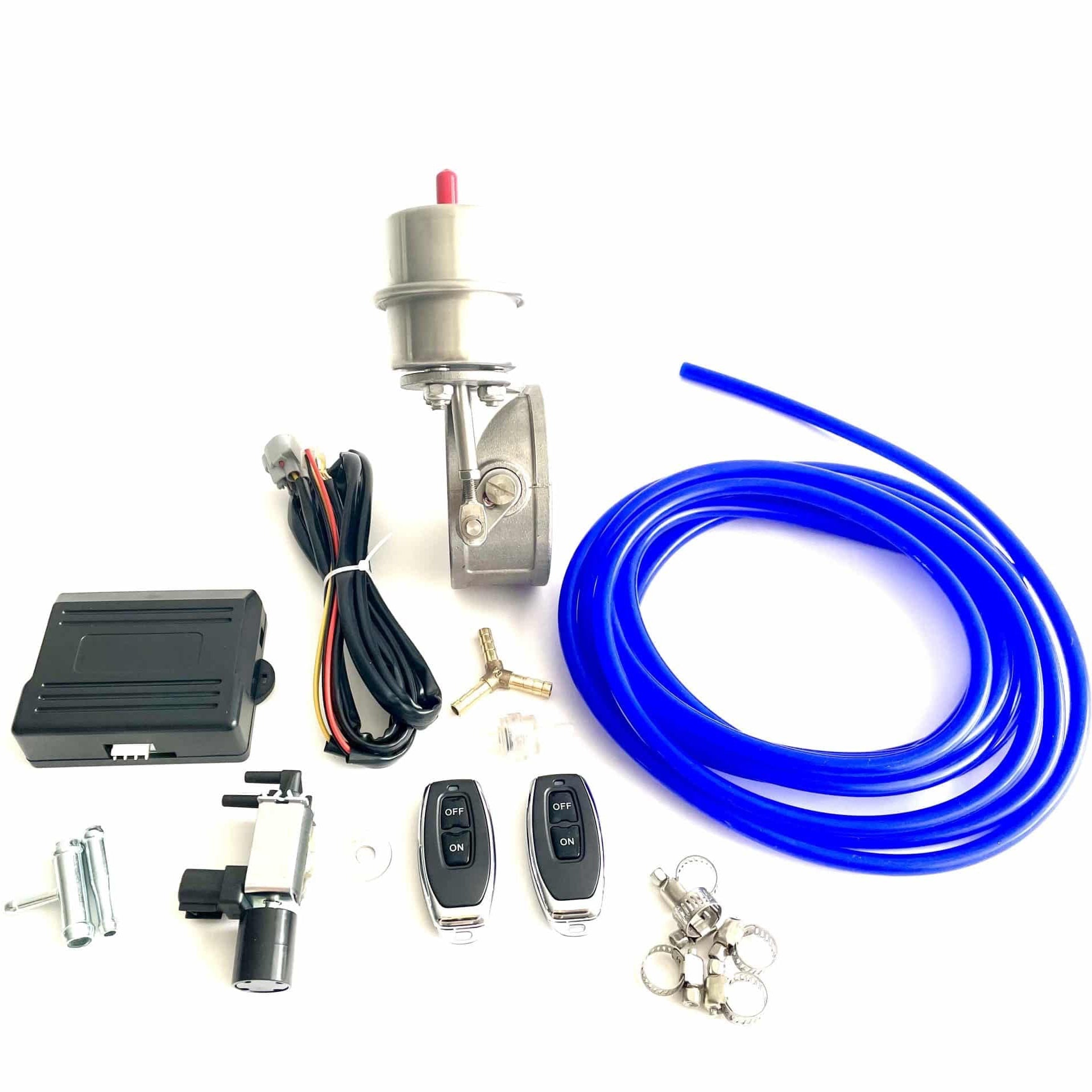 Vacuüm rvs uitlaatklep set