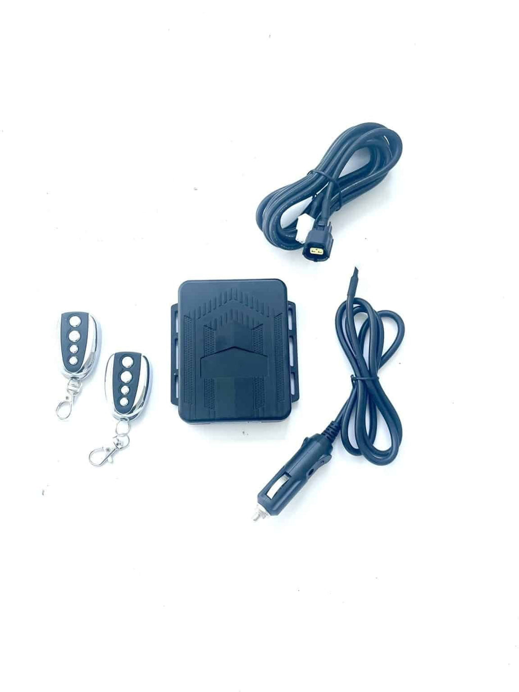 RVS Kleppendemper set links + rechts elektrische klep en besturing | Ø 63,5 – 50,8 mm