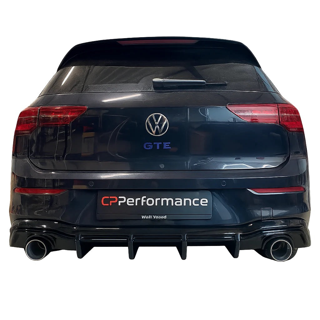golf 8 gte gti gtd r line diffuser CPP + uitlaat einddemper