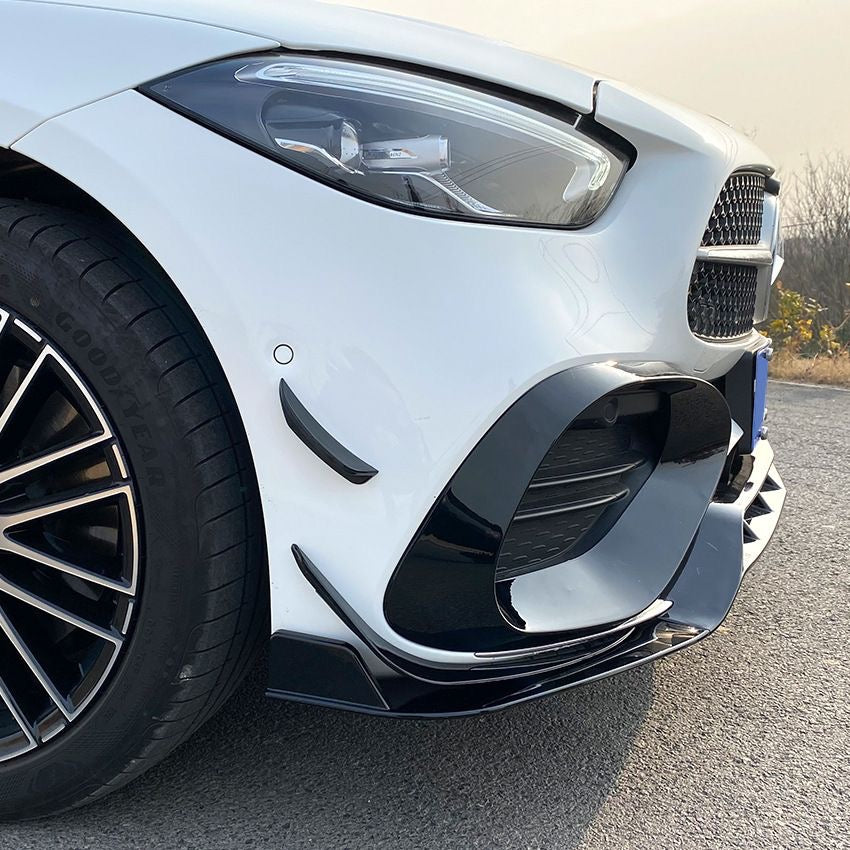 Voorspoiler lip spoiler passend voor W206 S206 C-Klasse AMG Line