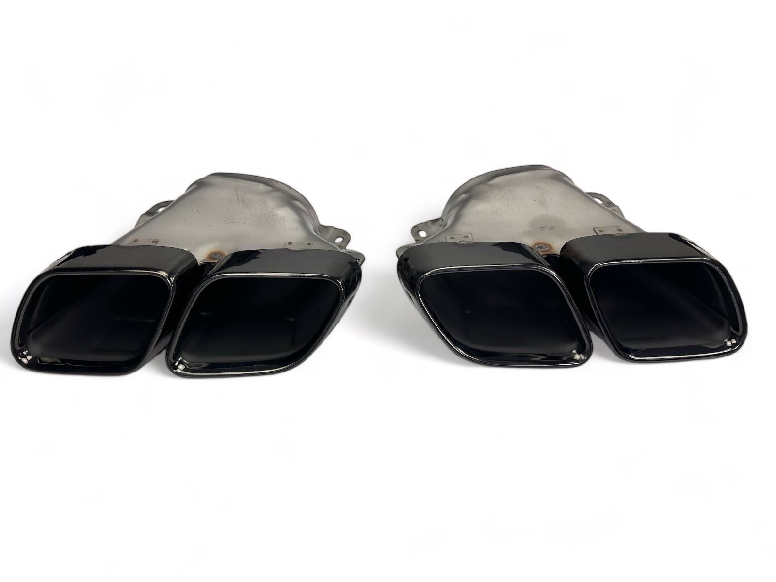 Sport Diffuser geschikt voor Mercedes V167 GLE-Klasse SUV met AMG-Line + uitlaatstukken zwart