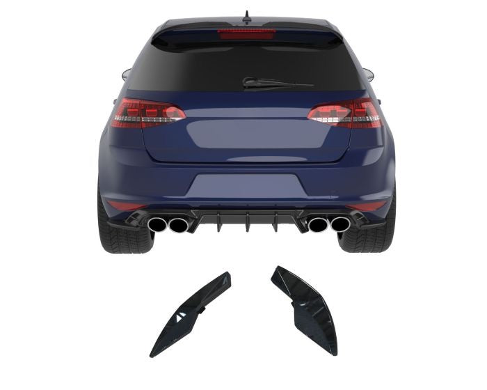 APEX - Diffuser zijsplitter geschikt voor Volkswagen Golf Mk7 R (2013–2016)