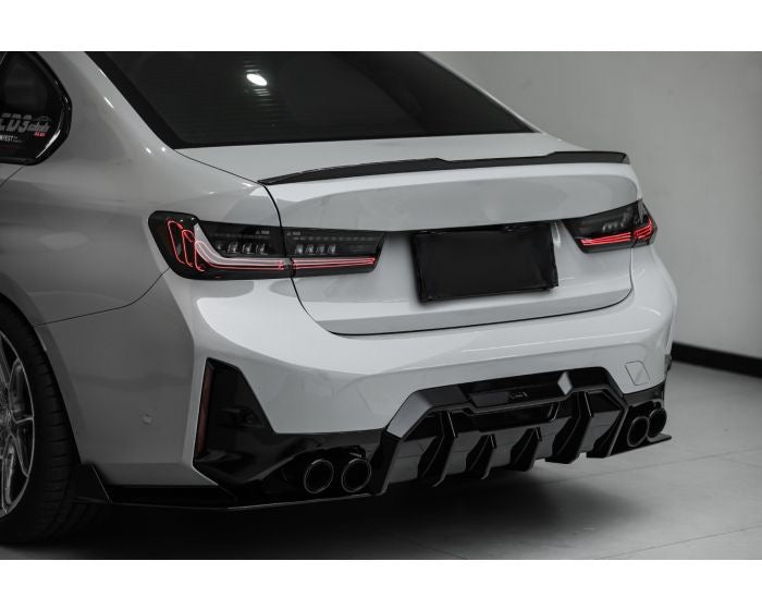 KORE – Voorspoiler + achterspoiler + canards geschikt voor BMW G20 LCI (facelift) met M-Sportpakket