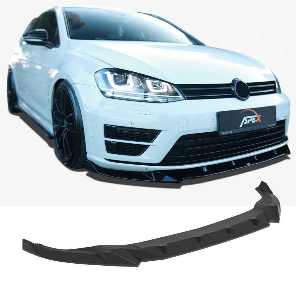 APEX - Frontsplitter passend voor Volkswagen Golf Mk7 R & R-Line (Mk7) (2013-2016)