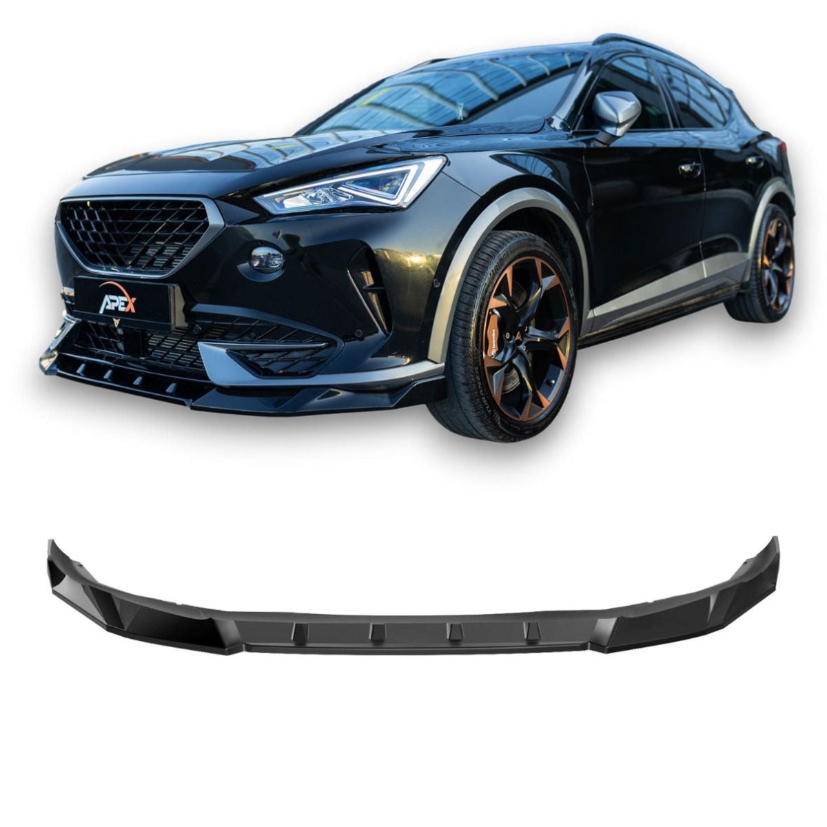 Frontsplitter geschikt voor Cupra Formentor | 2020-2024