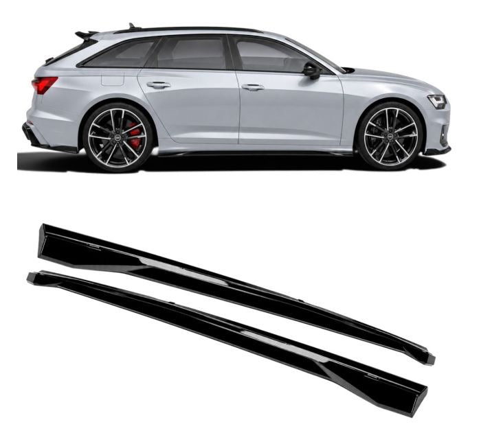 Apex - Sideskirts AUDI A6 S-Line & S6 C8 / C8 Facelift Sedan & Avant (2019– ) | 2019-2026