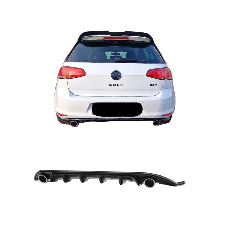 Golf 7 GTI TCR-Look Diffuser | 2012- 2017 | Hoogglans zwart
