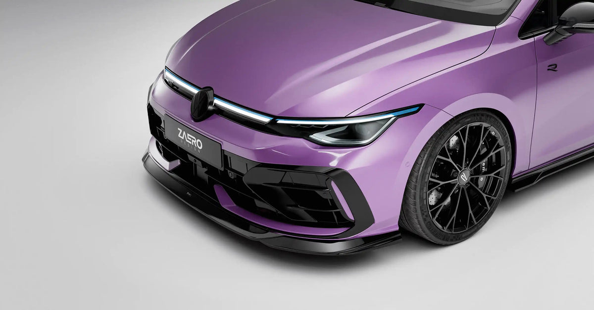 ZAERO Design Volkswagen Golf 8.5 R front splitter