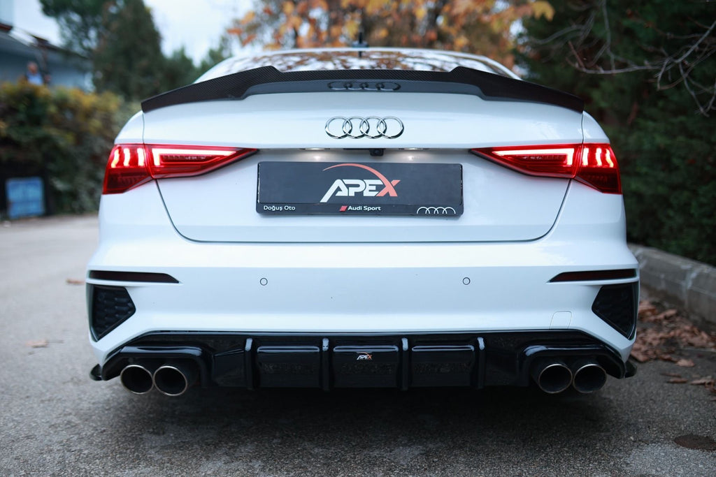 APEX - Diffuser geschikt voor Audi S3 8Y Sedan (2020-2024)