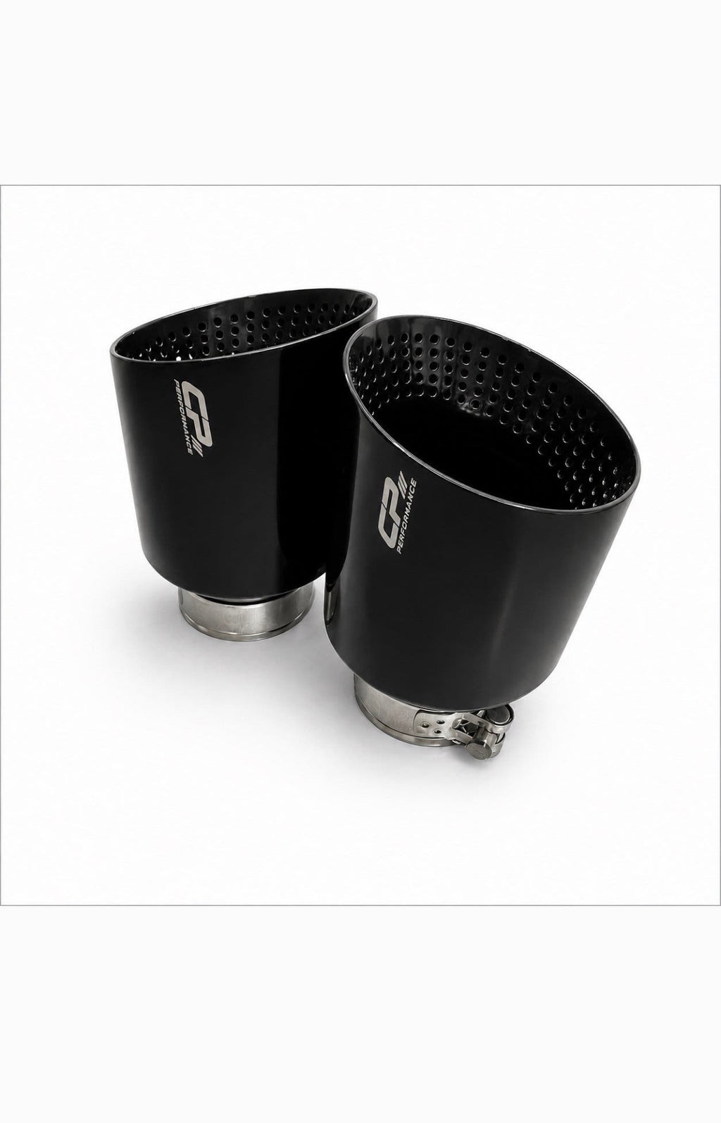 CPPerformance Akrapovic Look Sierstukken 101mm – RVS