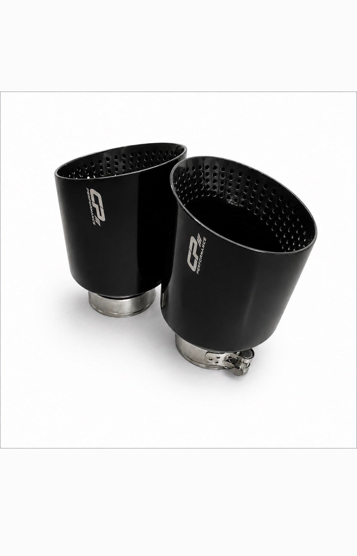 CPPerformance Akrapovic Look Sierstukken 101mm – RVS