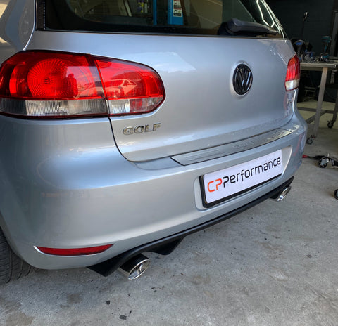 vw golf 6 gti tsi tdi sportuitlaat einddemper delete plug and play