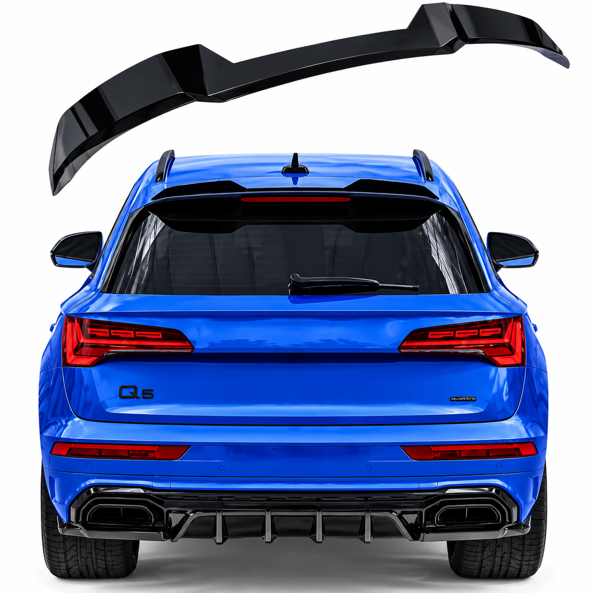 APEX dakspoiler Audi Q5 SQ5 Mk2 Facelift 2020-2024