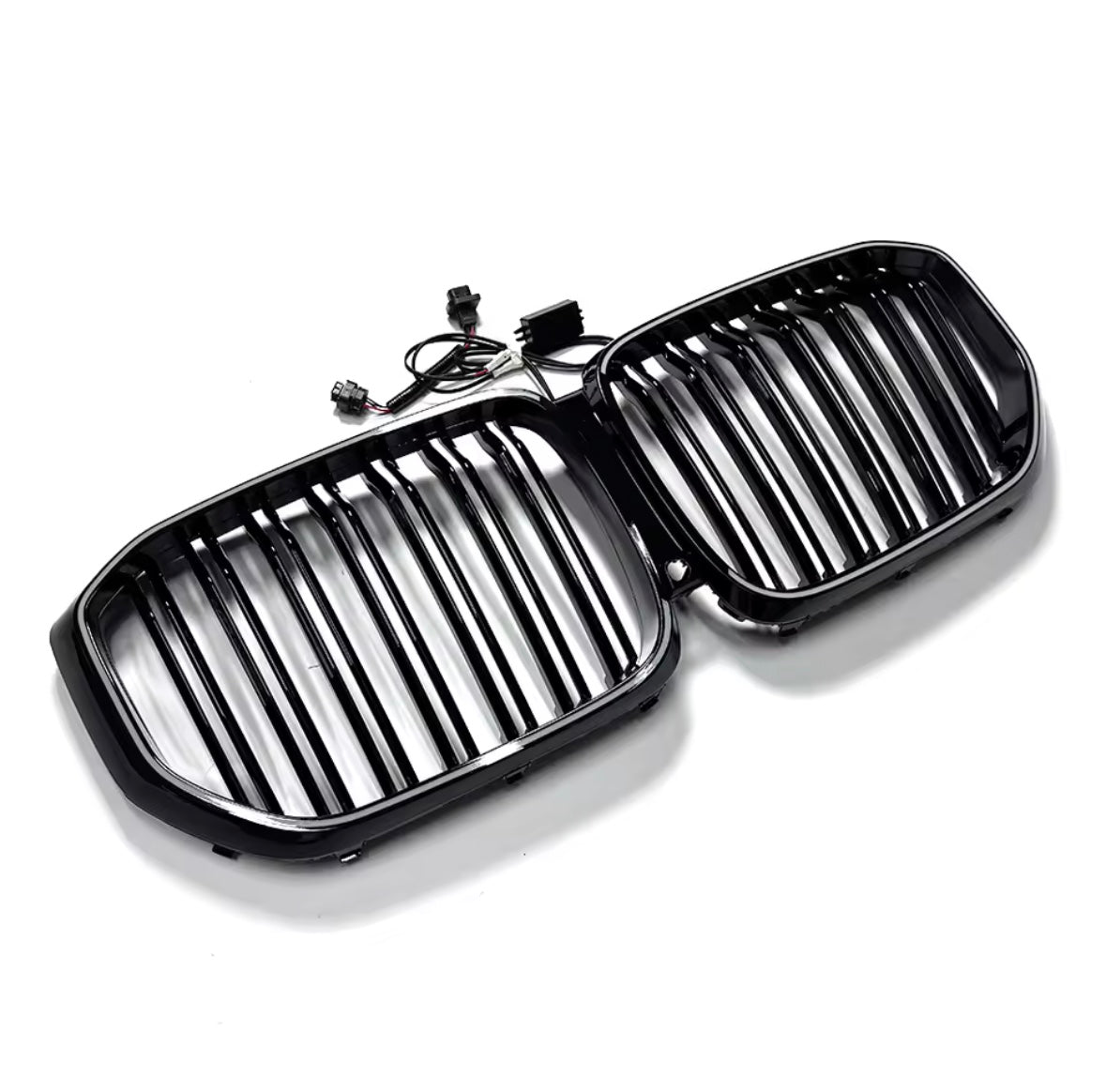 BMW X5 G05 hoogglans zwarte verlichte grille met bekabeling