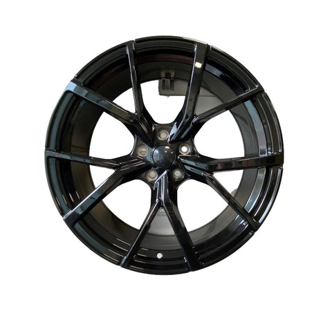 vw golf tcr velg glossy black