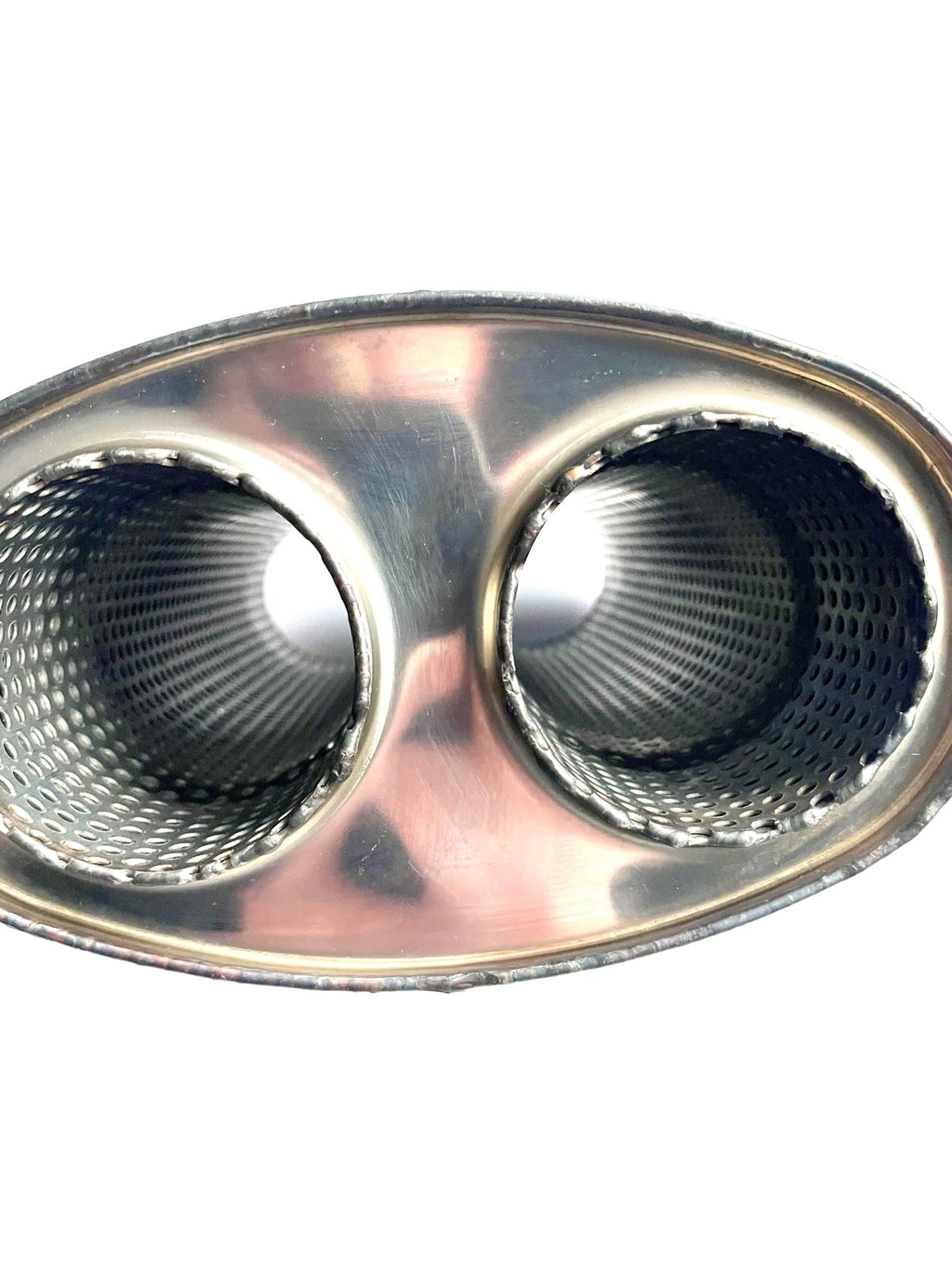 Demper duo Ø 63.5 RVS 2B | 115/185 | 300 mm lang