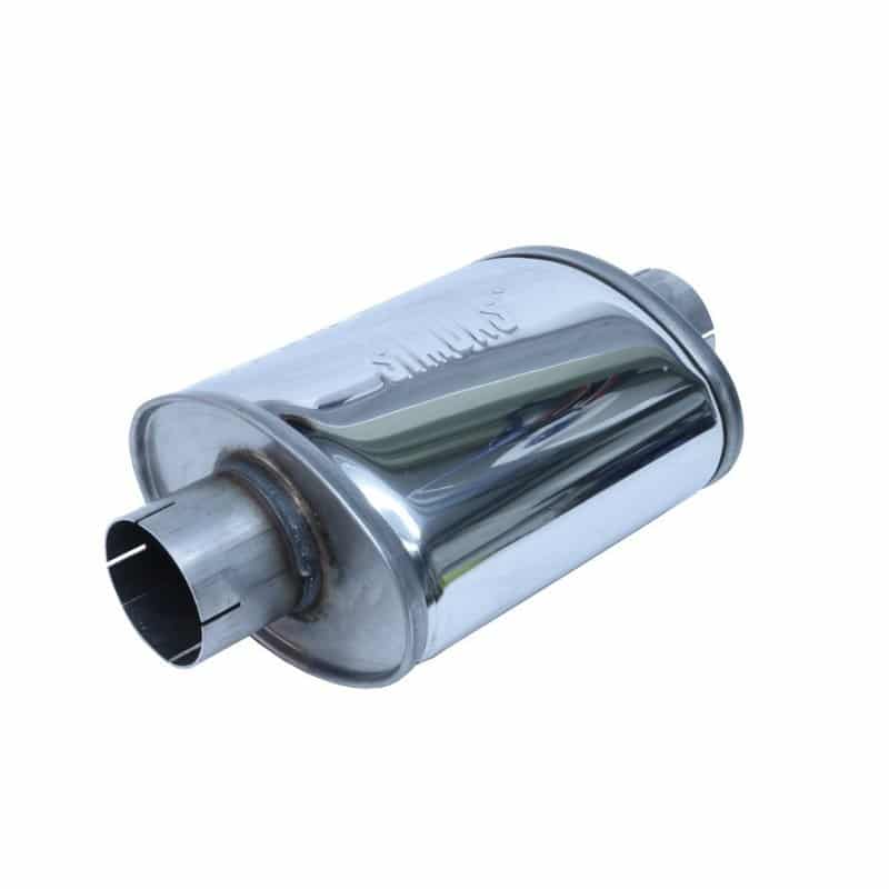 Uitlaat demper heavy Ø 63.5 | 140/220 | 500 mm