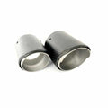 Exclusief mat carbon uitlaatsierstuk Ø105 mm