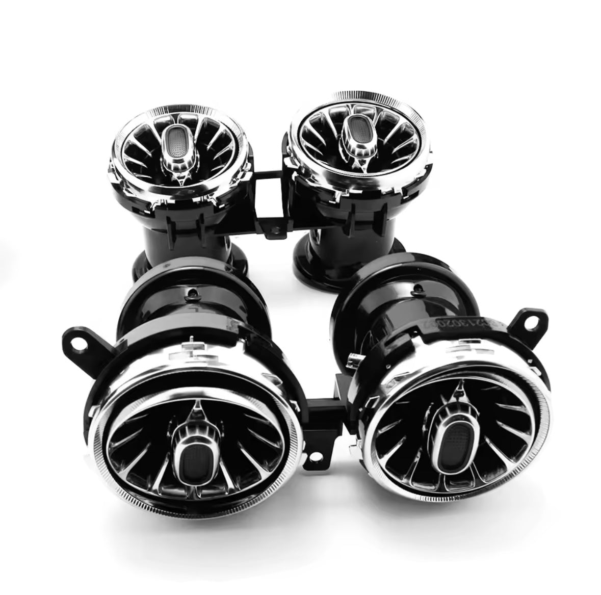 Mercedes W213 turbine luchtroosters – vooraanzicht