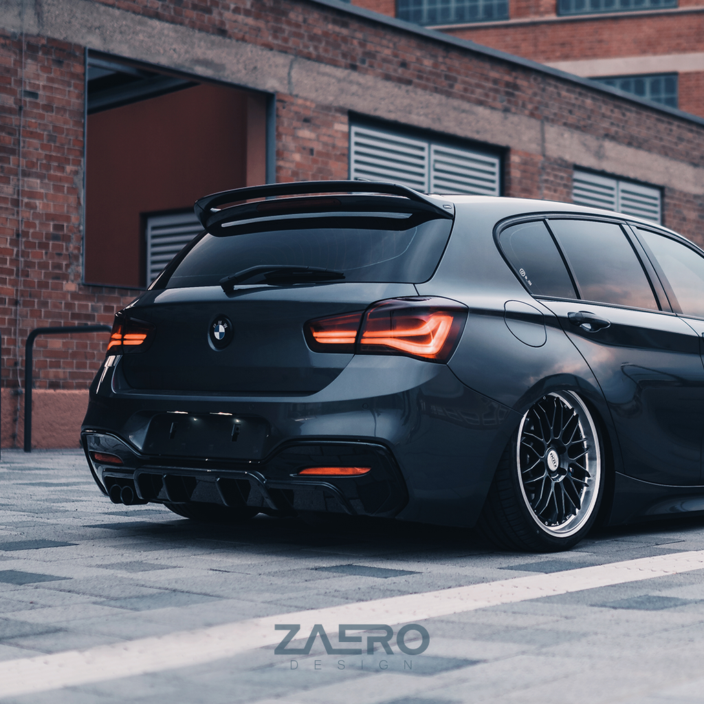 ZAERO Design diffuser BMW 1 Serie F20 F21 120 125 LCI