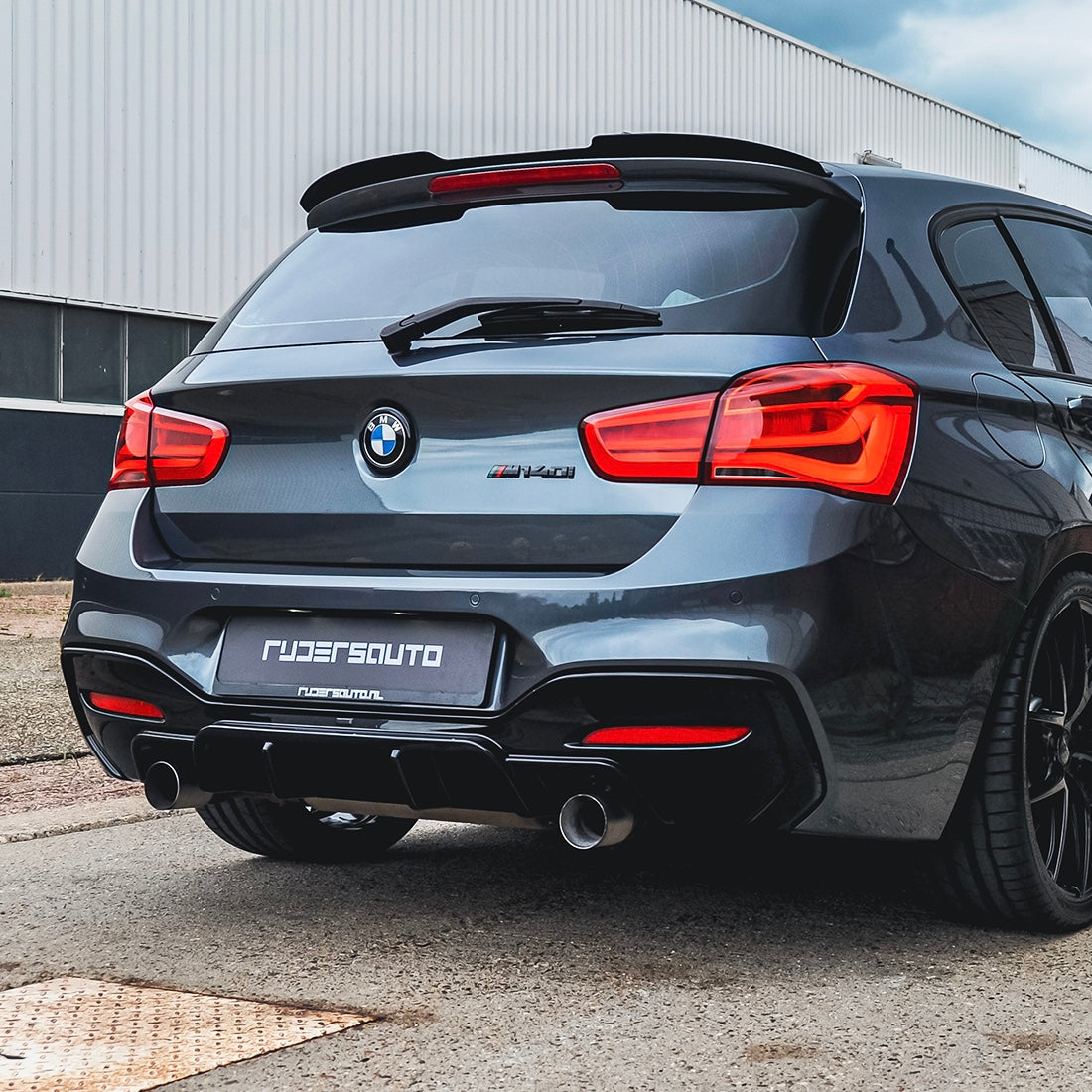 ZAERO Design diffuser BMW 1 Serie M135i M140i F20 F21 LCI