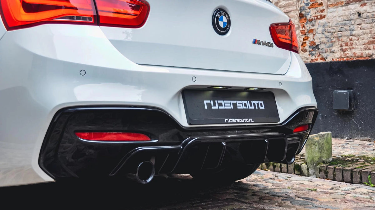 ZAERO Design diffuser BMW 1 Serie M135i M140i F20 F21 LCI