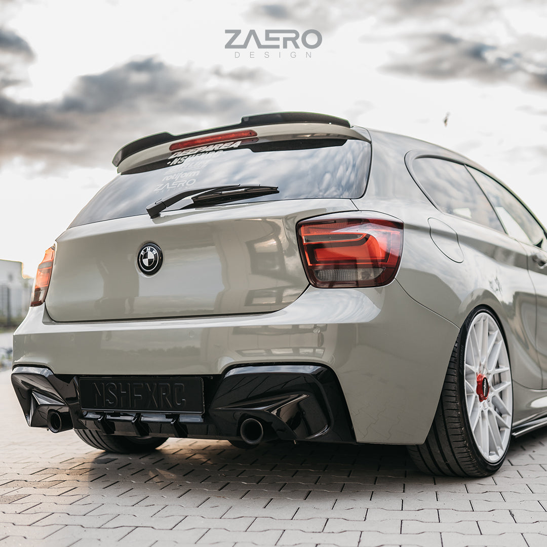 ZAERO Design diffuser BMW 1 Serie M135i F20 F21 Pre-LCI