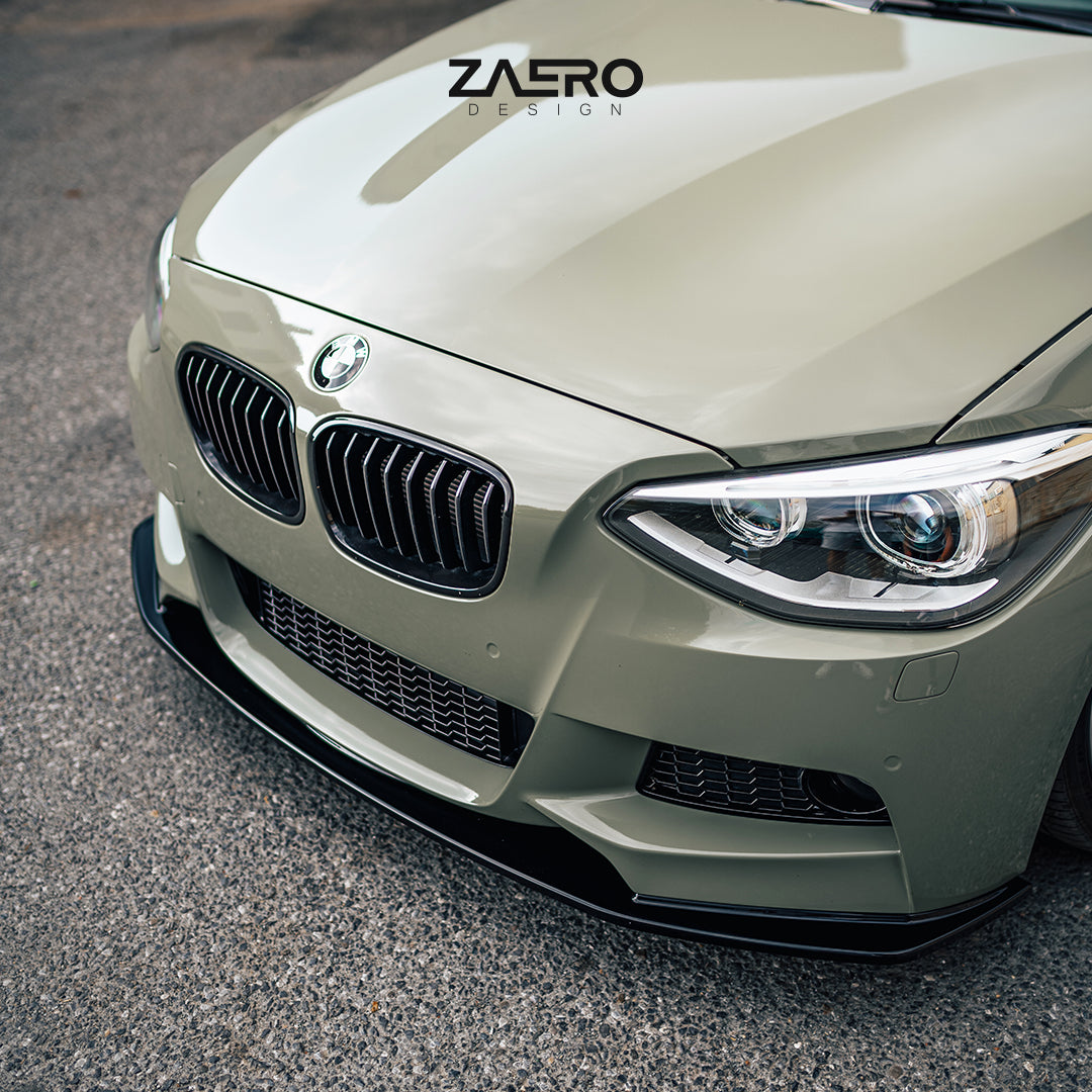 ZAERO Design front splitter BMW 1 Serie F20 F21 Pre-LCI