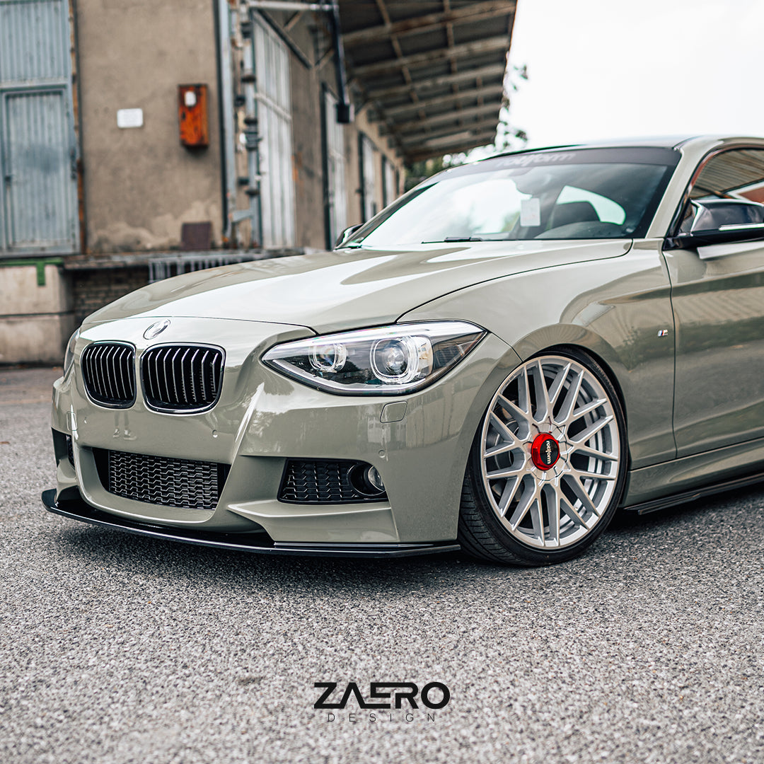 ZAERO Design front splitter BMW 1 Serie F20 F21 Pre-LCI
