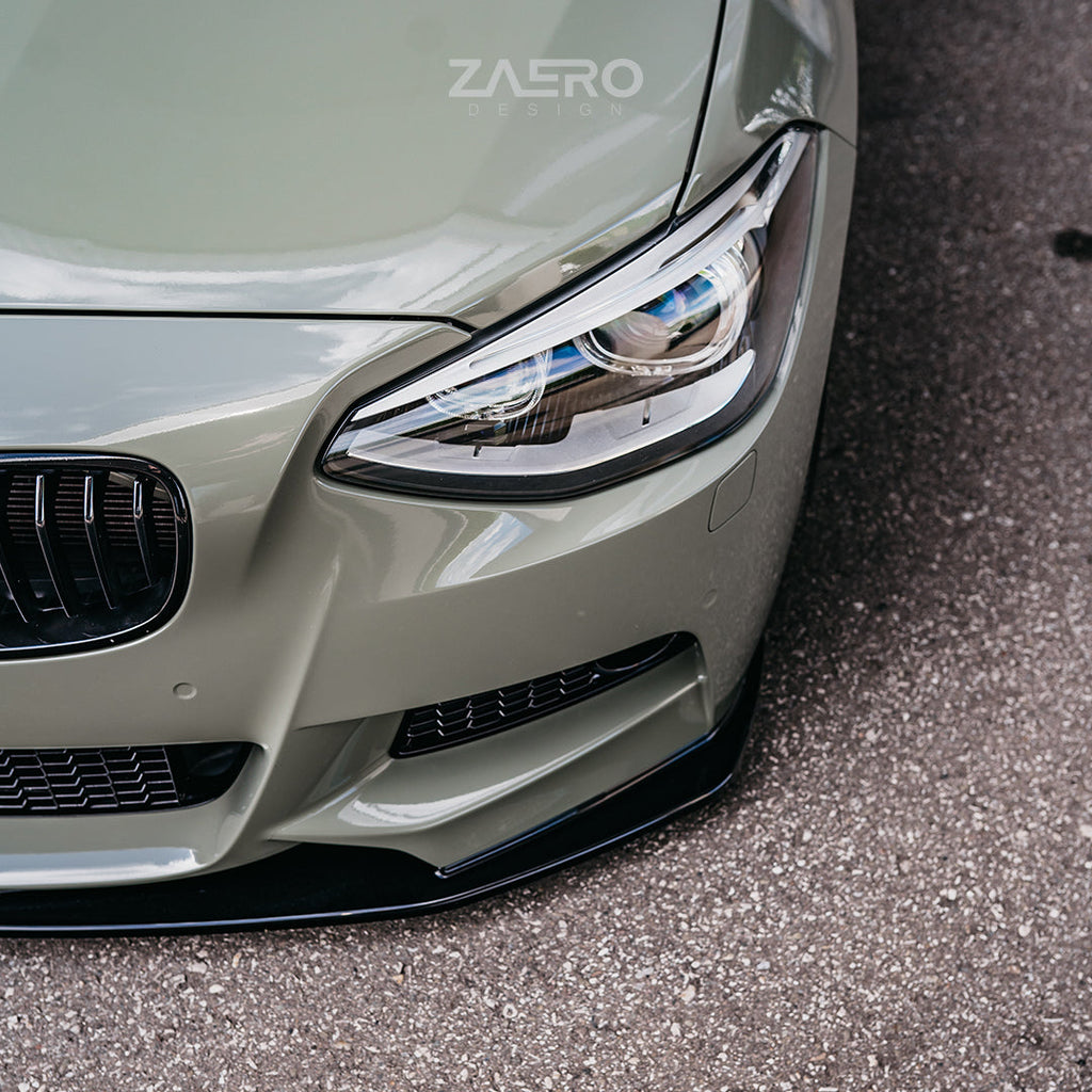 ZAERO Design front splitter BMW 1 Serie F20 F21 Pre-LCI