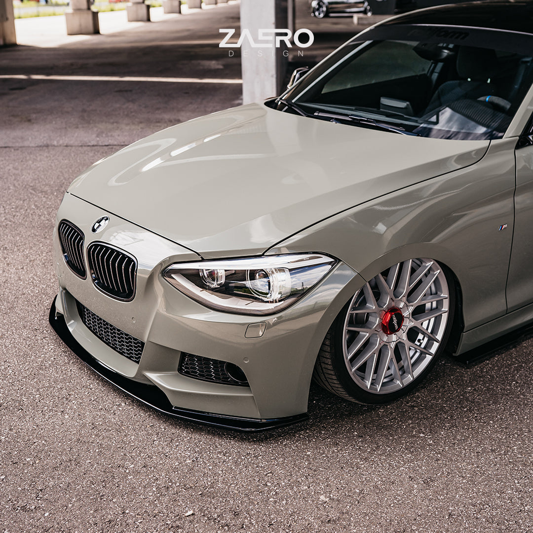 ZAERO Design front splitter BMW 1 Serie F20 F21 Pre-LCI