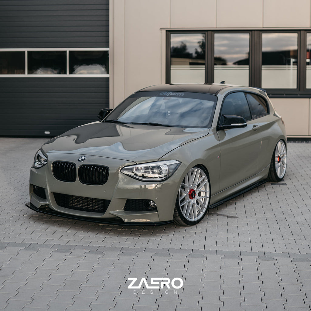 ZAERO Design front splitter BMW 1 Serie F20 F21 Pre-LCI