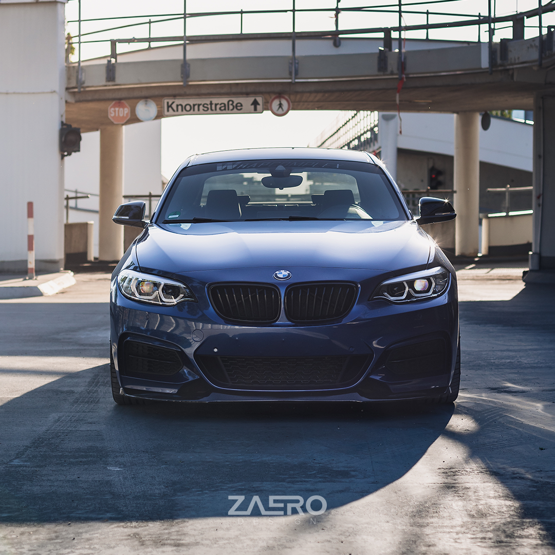 ZAERO Design front splitter BMW 2 Serie F22 F23
