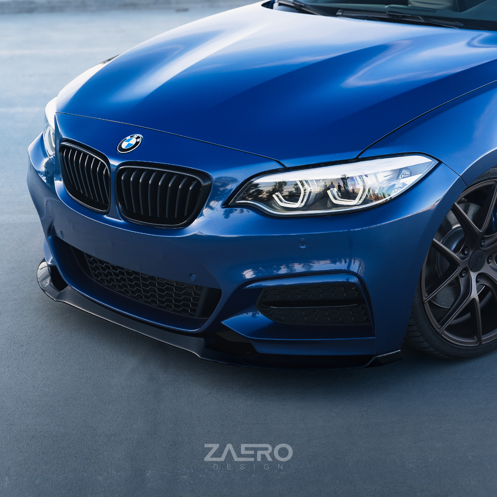 ZAERO Design front splitter BMW 2 Serie F22 F23