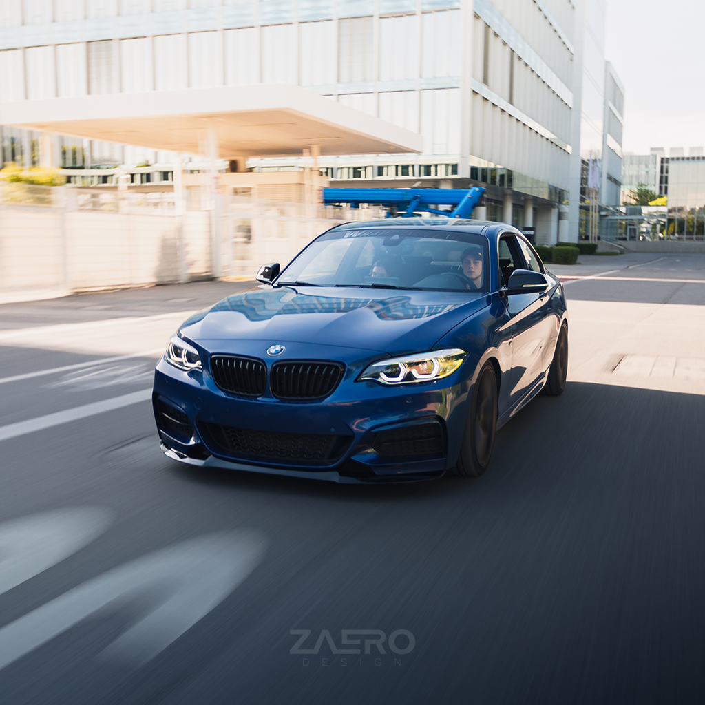 ZAERO Design front splitter BMW 2 Serie F22 F23