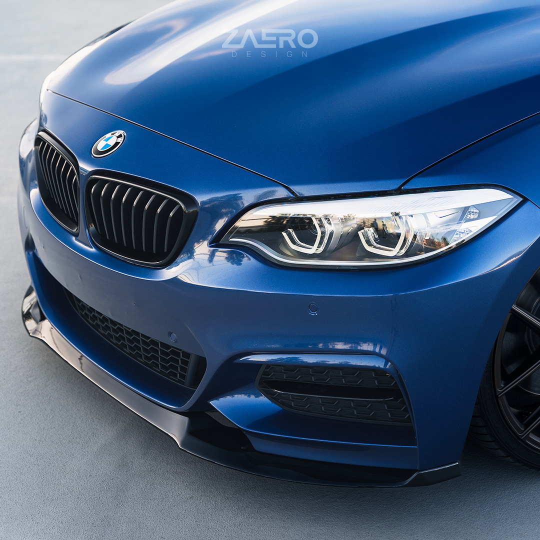 ZAERO Design front splitter BMW 2 Serie F22 F23