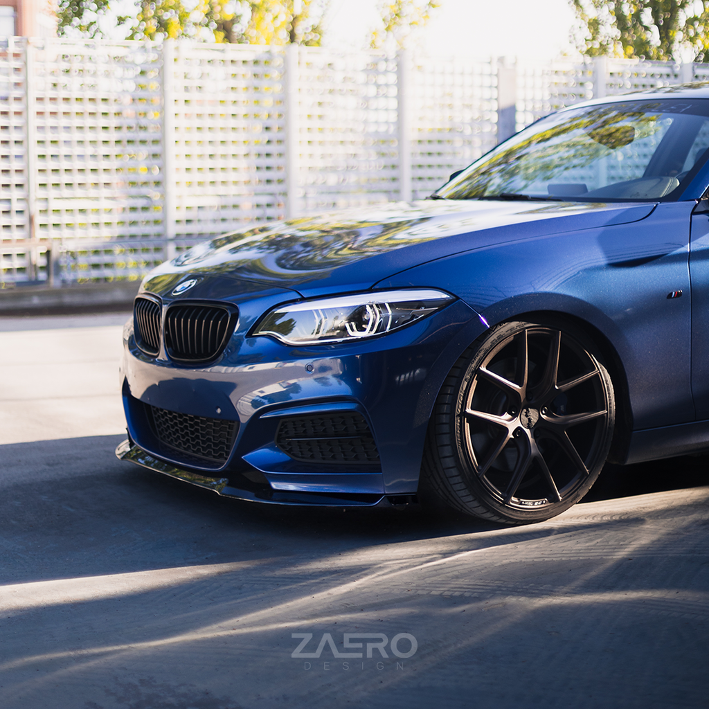 ZAERO Design front splitter BMW 2 Serie F22 F23