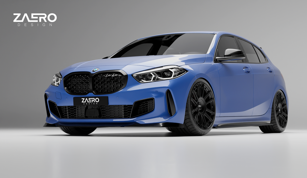 ZAERO Design front splitter BMW 1 Serie F40