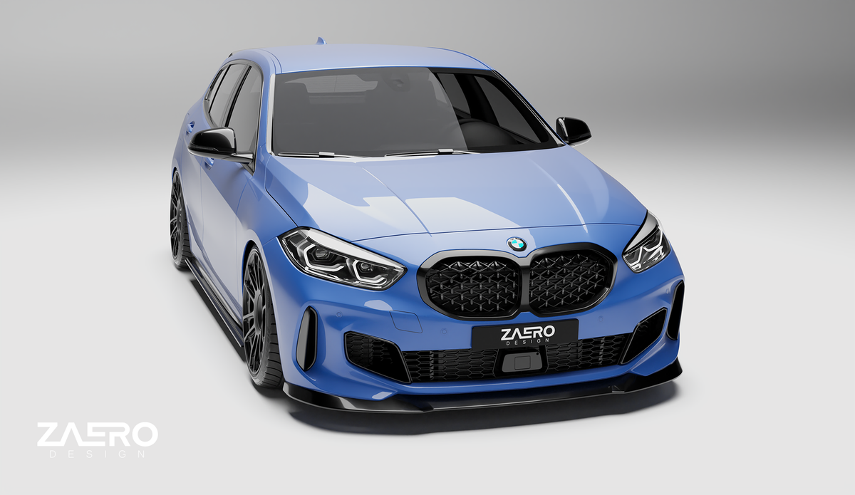 ZAERO Design front splitter BMW 1 Serie F40