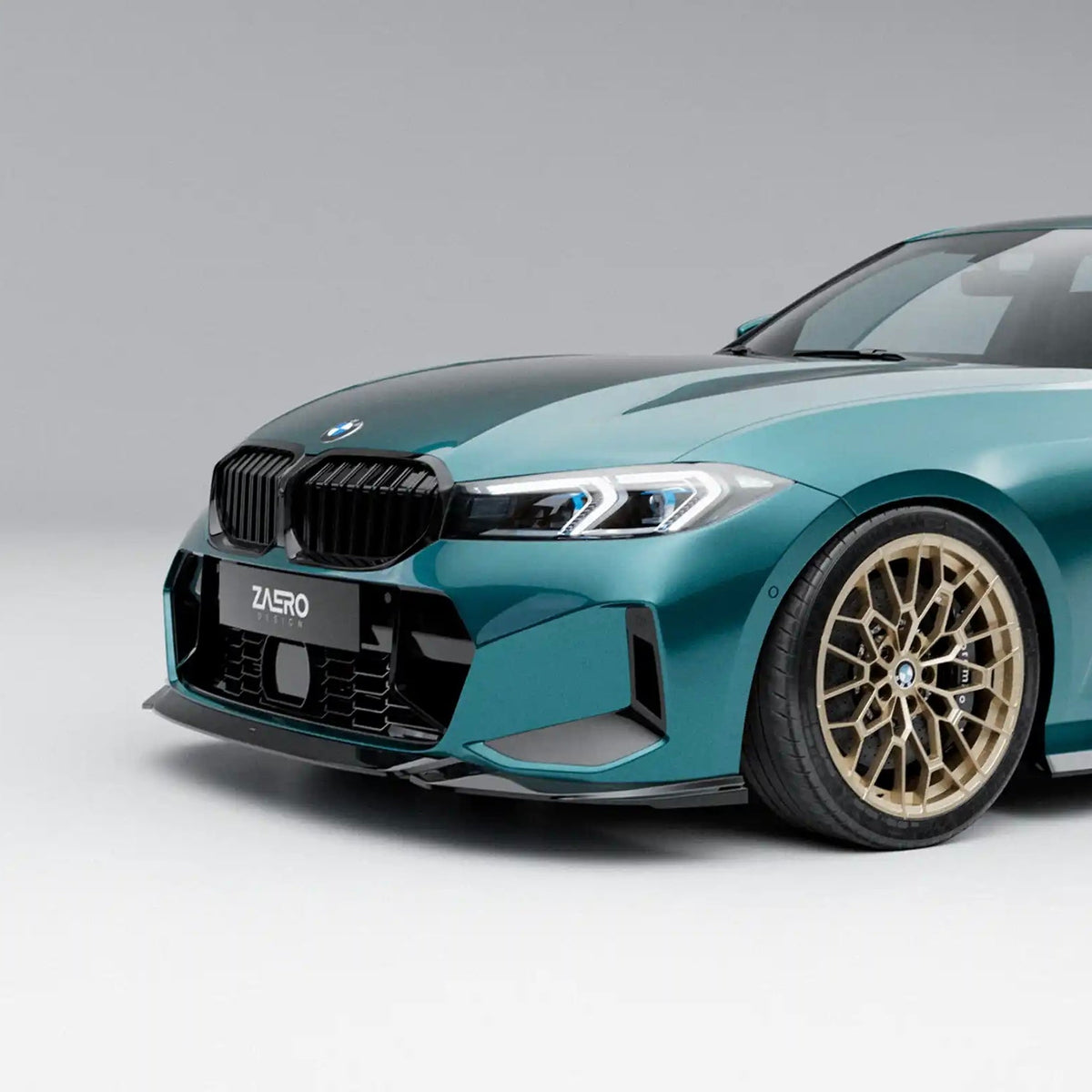 ZAERO Design front splitter BMW 3 Serie G20 G21 LCI