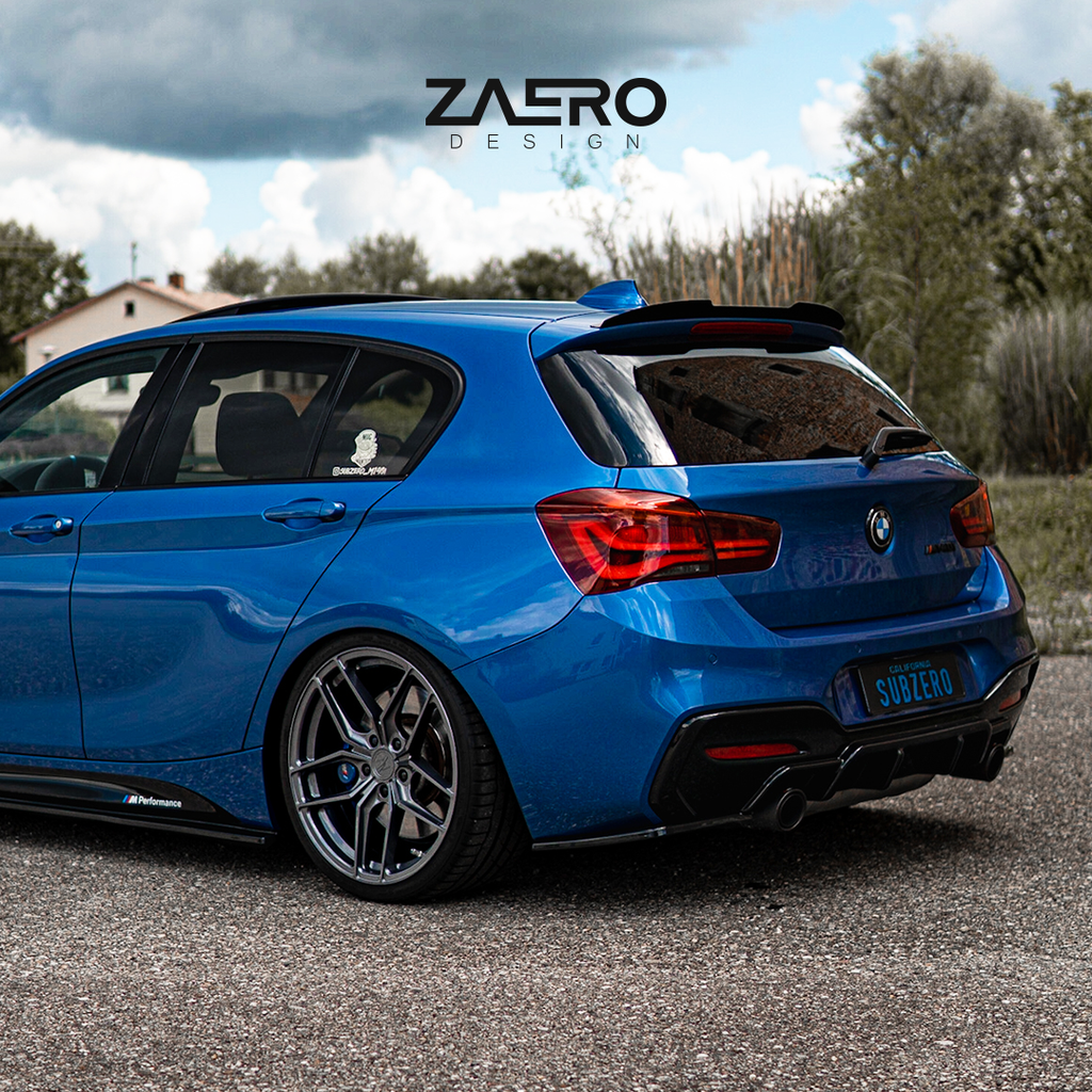ZAERO Design diffuser flaps BMW 1 Serie F20 F21 LCI