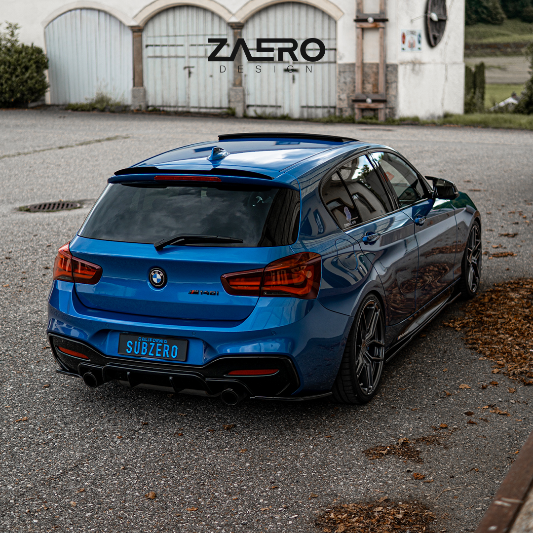ZAERO Design diffuser flaps BMW 1 Serie F20 F21 LCI